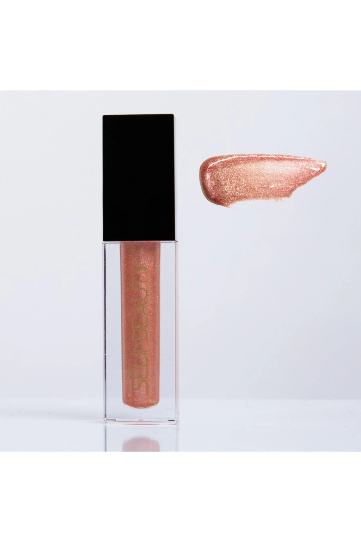 Shimmering Champagne Lipstick for Elegant, Subtle Color
