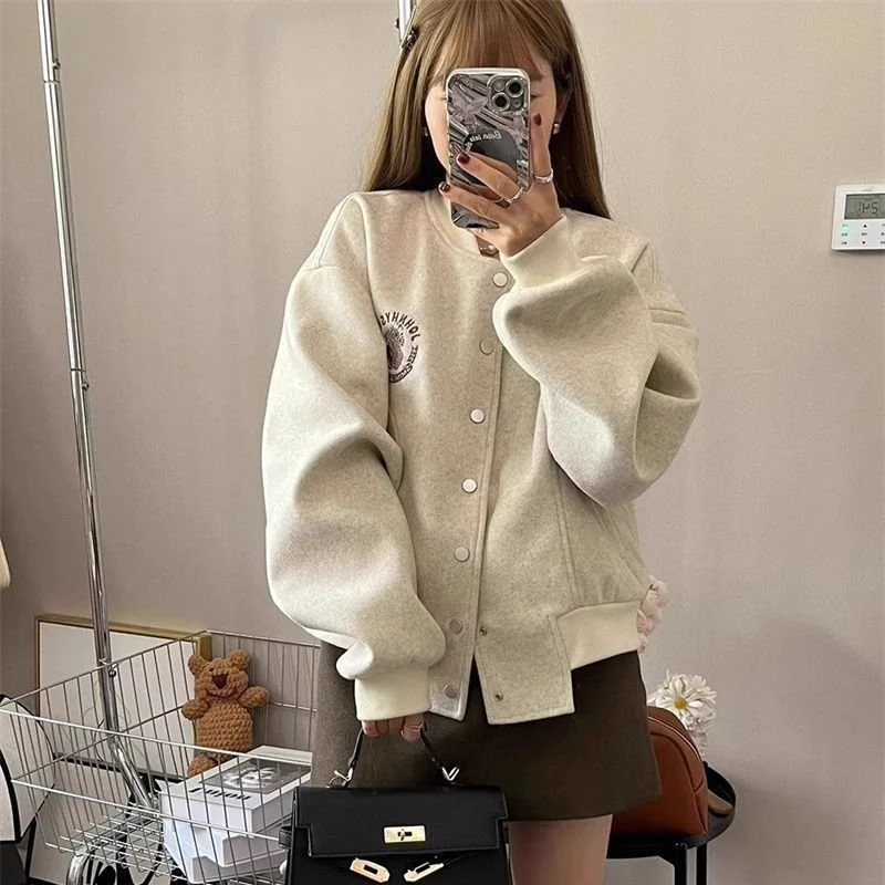 Chic Geometric Casual Short Jacket