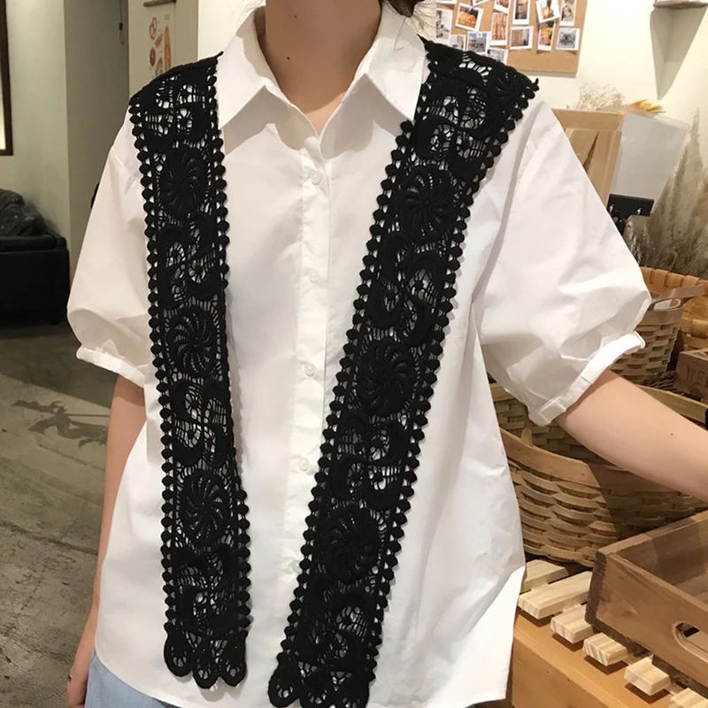 Chic Lace Shawl Scarf