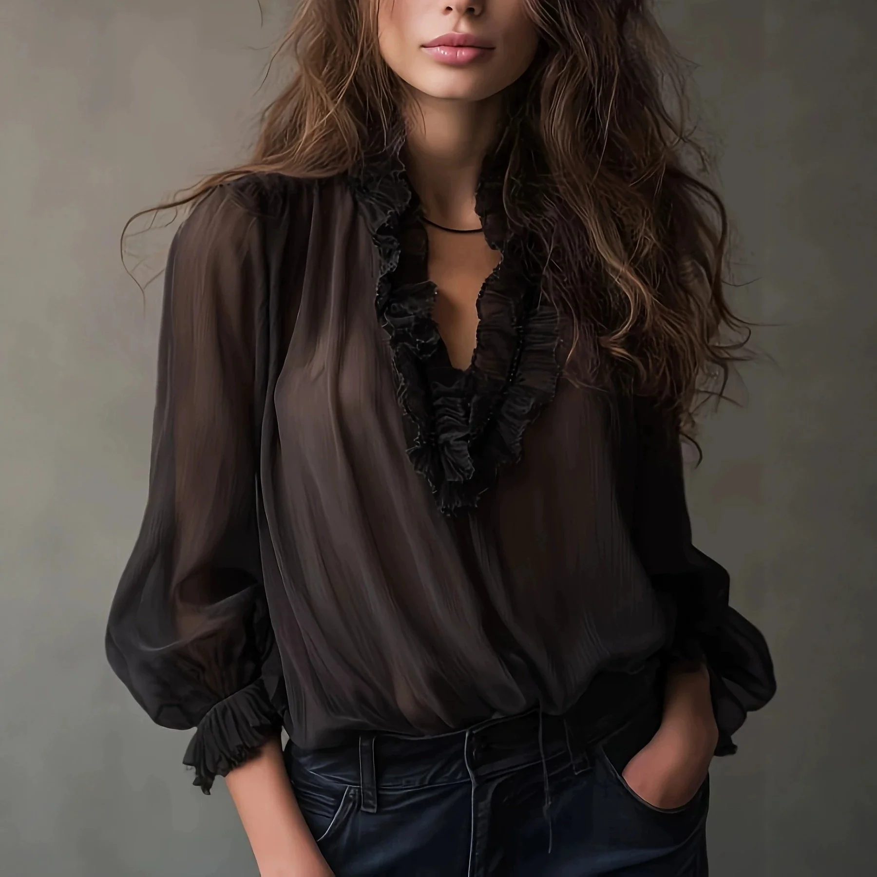 Chic Ruffle Top