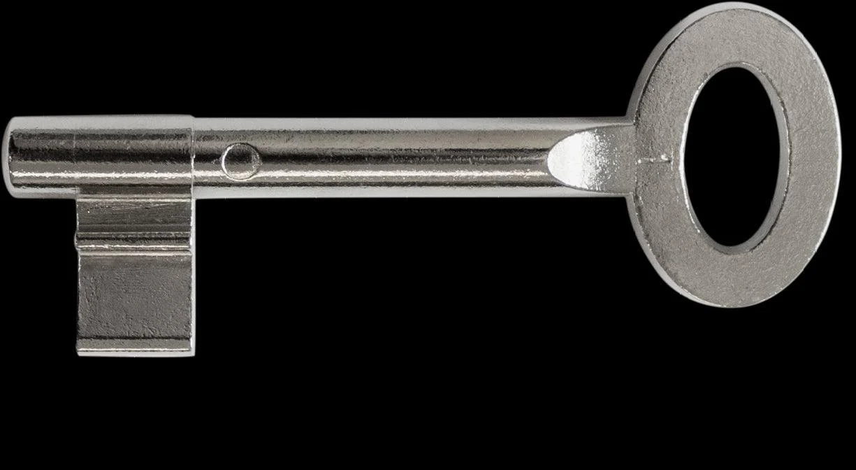 75mm cichlid key with 13mm beard for specialty cylinder locks
