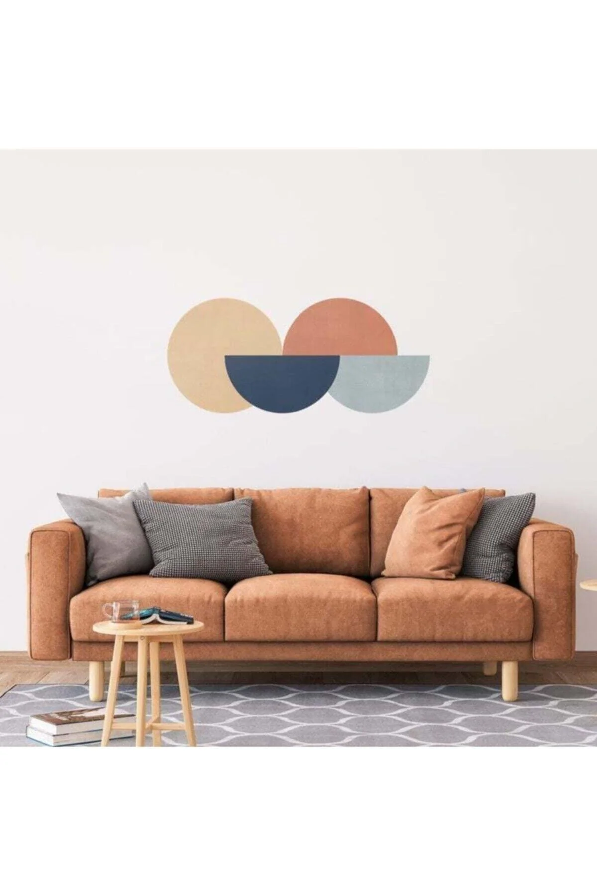 Circular Pattern Wall Sticker – Easy Peel‑and‑Stick Décor