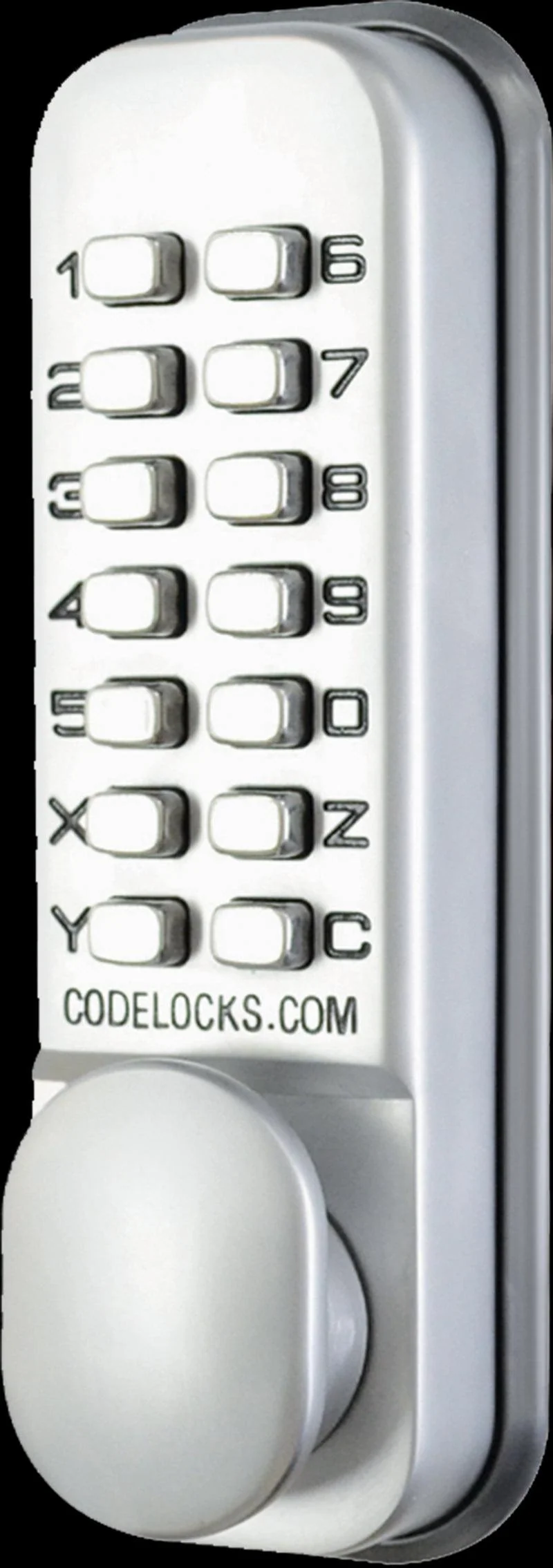 Adjustable Code Lock with Rotary Knob for Additional Security (Supports 2047 Code Variants)