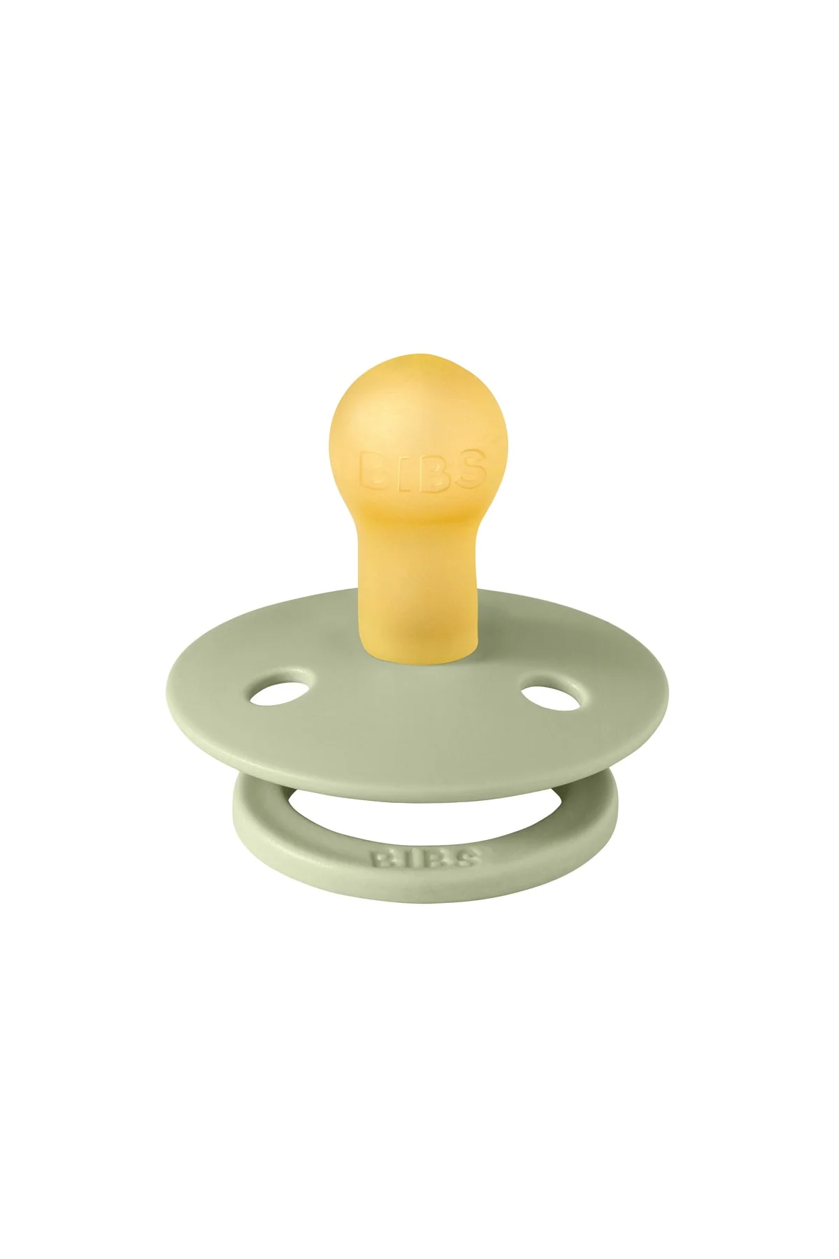 Sage Color Crib Pacifier for 0-6 Month Olds - Soft Silicone with BPA-Free Material