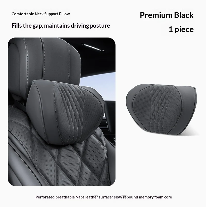 Comfortable Car Headrest with Lumbar Support