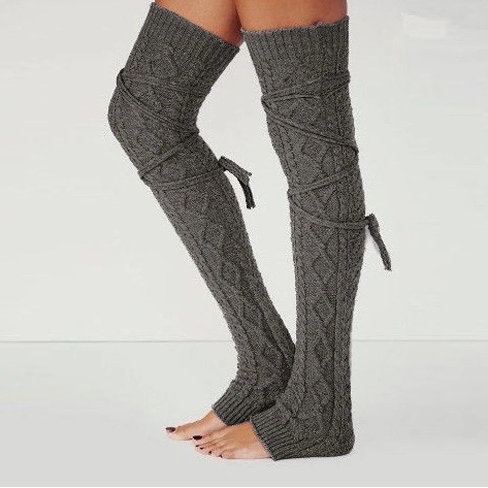 Comfortable Solid Color Knee Socks for Women