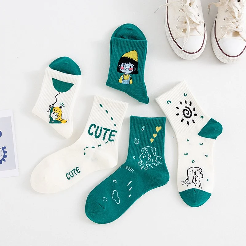 Comfy Cartoon Socks