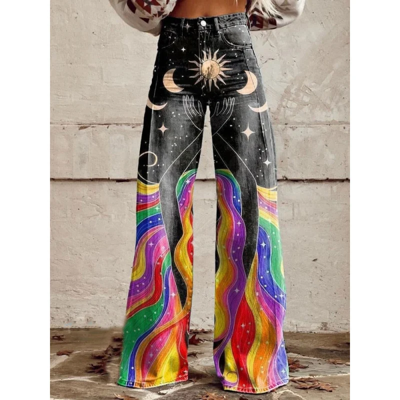 Comfy Wide-leg Jeans