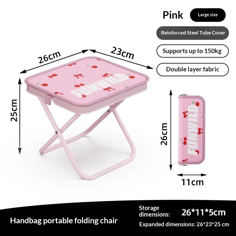 Compact Folding Stool for Outdoor Use