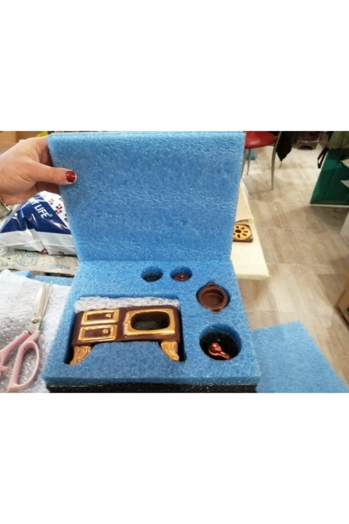 Cooker‑Style Ceramic Incense Burner