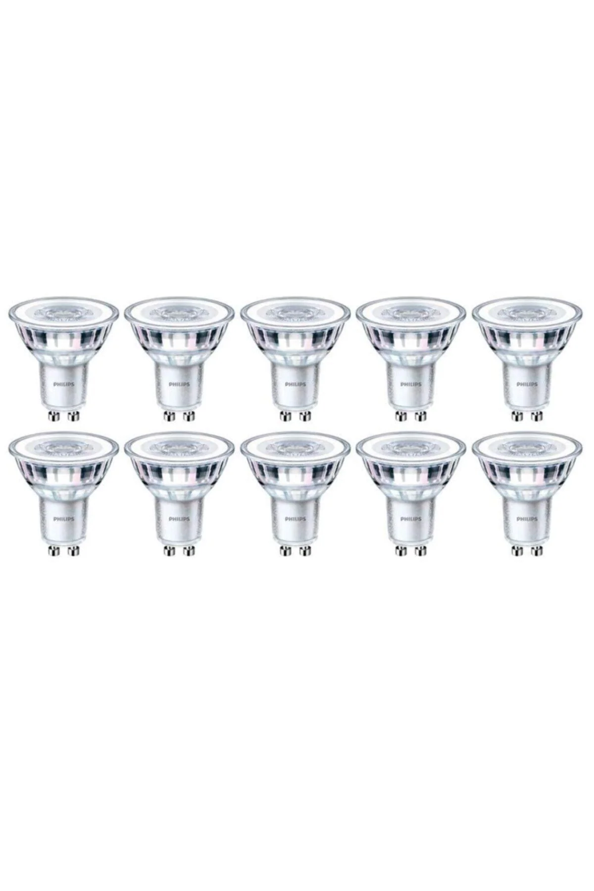 Pack of 3 Dimmable GU10 LED Spotlights – 5.5 W, 4000 K Daylight