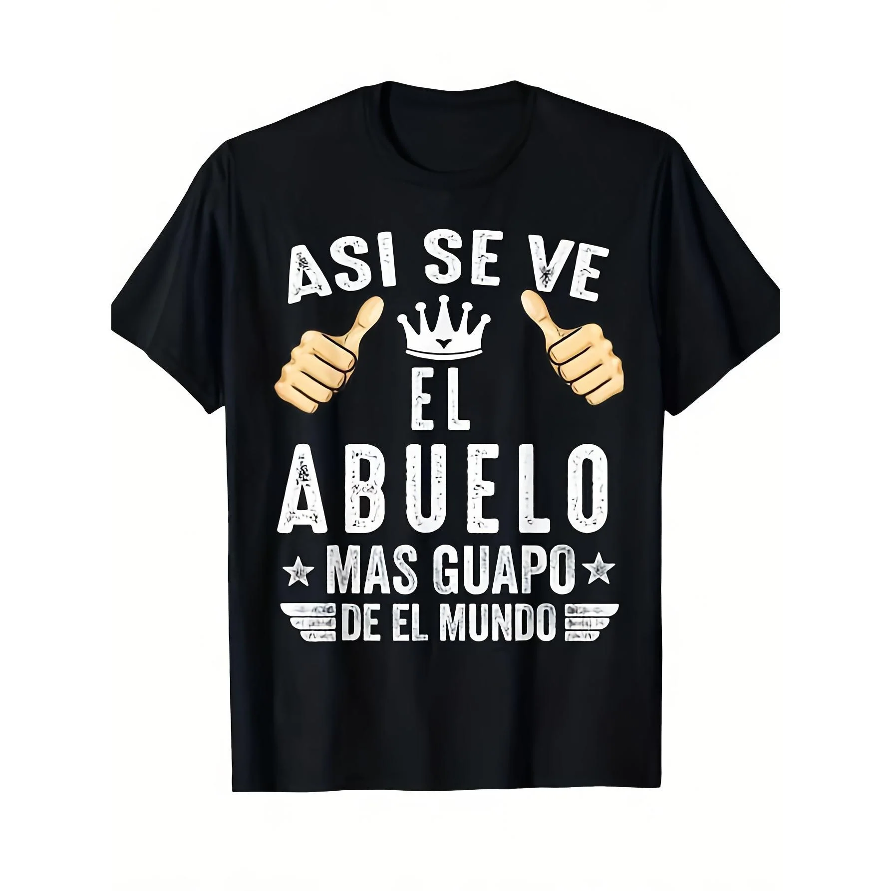 Couple's Solid Color T-Shirts with Fun Prints