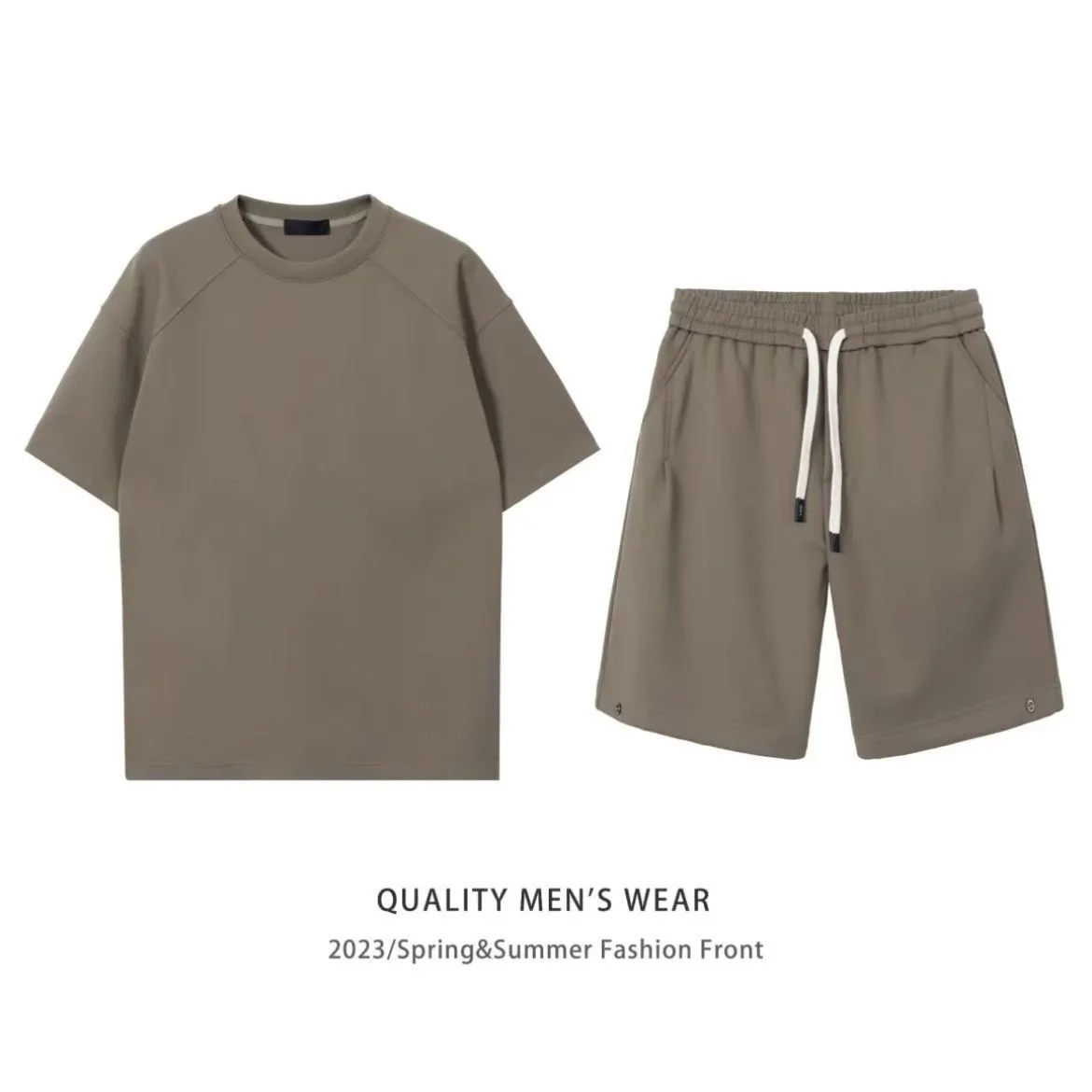 Couple's Summer Shorts Set