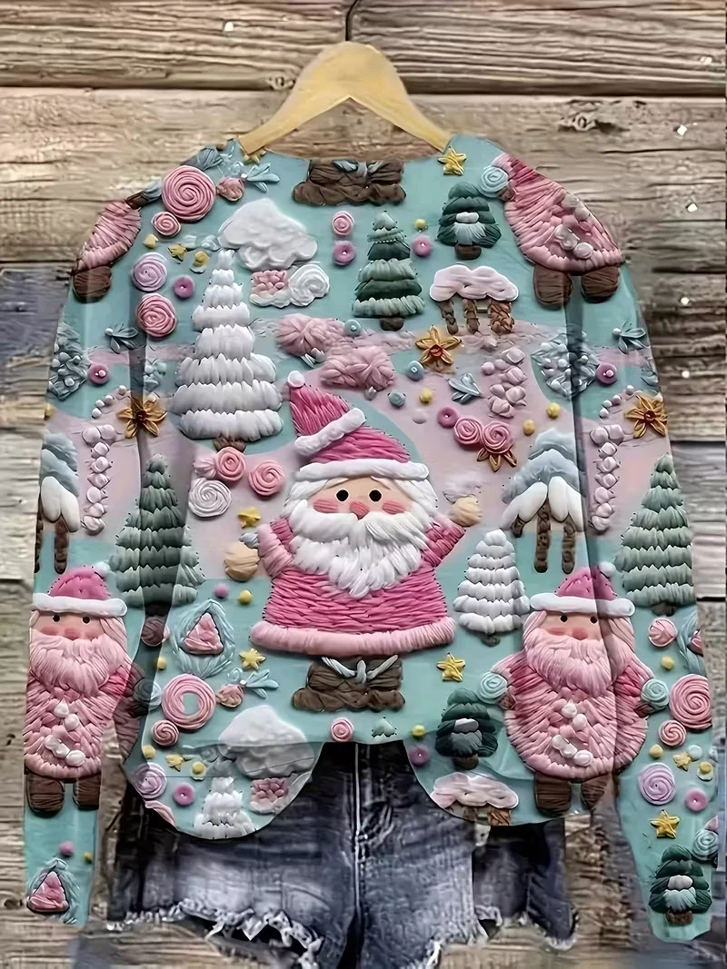 Cozy Christmas Pullover Sweatshirt