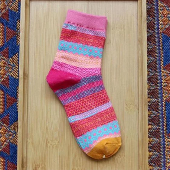 Cozy Ethnic Socks