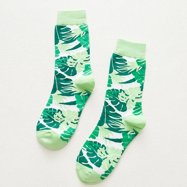 Cozy Flower Socks