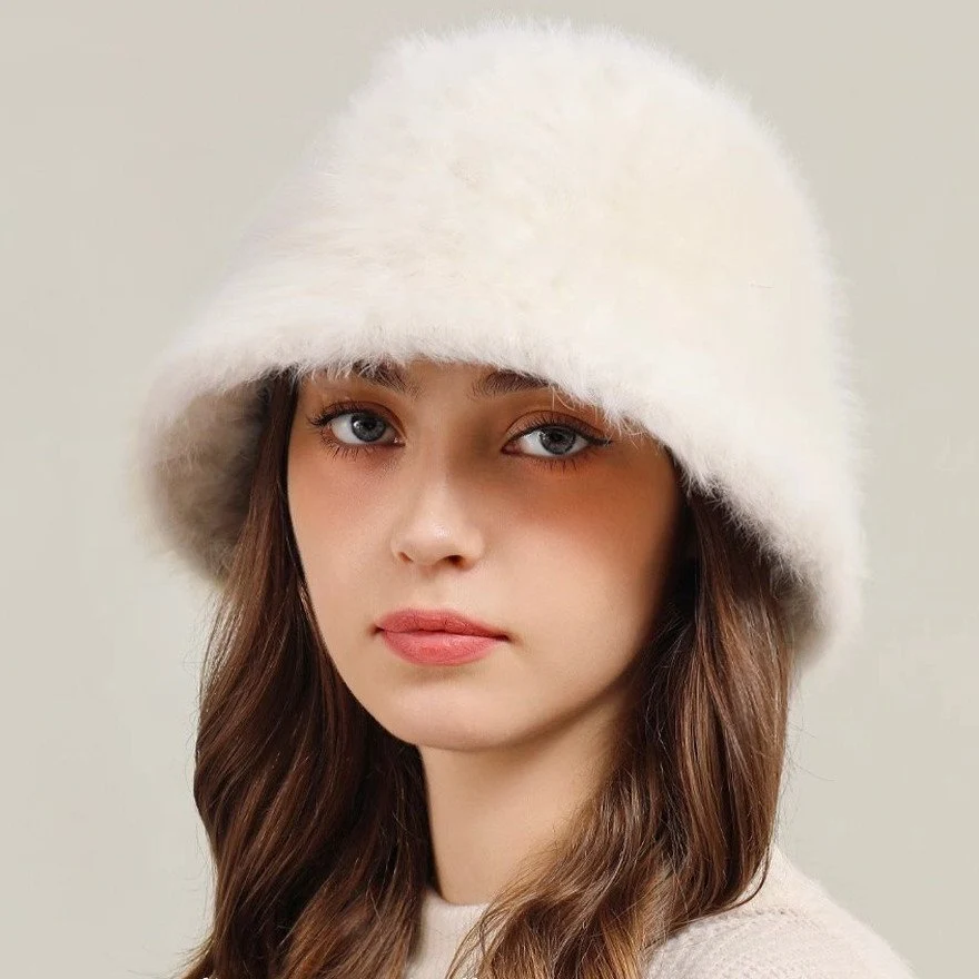 Cozy Rabbit Fur Hat