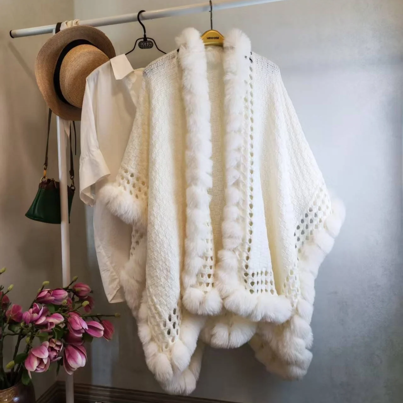 Cozy Solid Color Shawl for Women