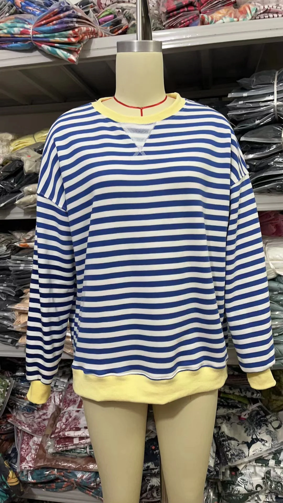 Cozy Striped Long Sleeve Sweater