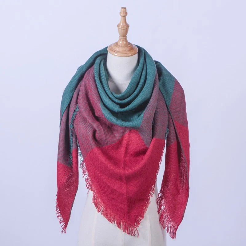 Cozy Triangle Scarf Wrap