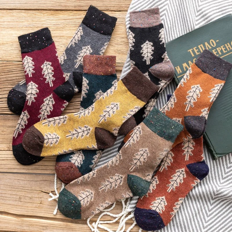 Cozy Wool Christmas Socks