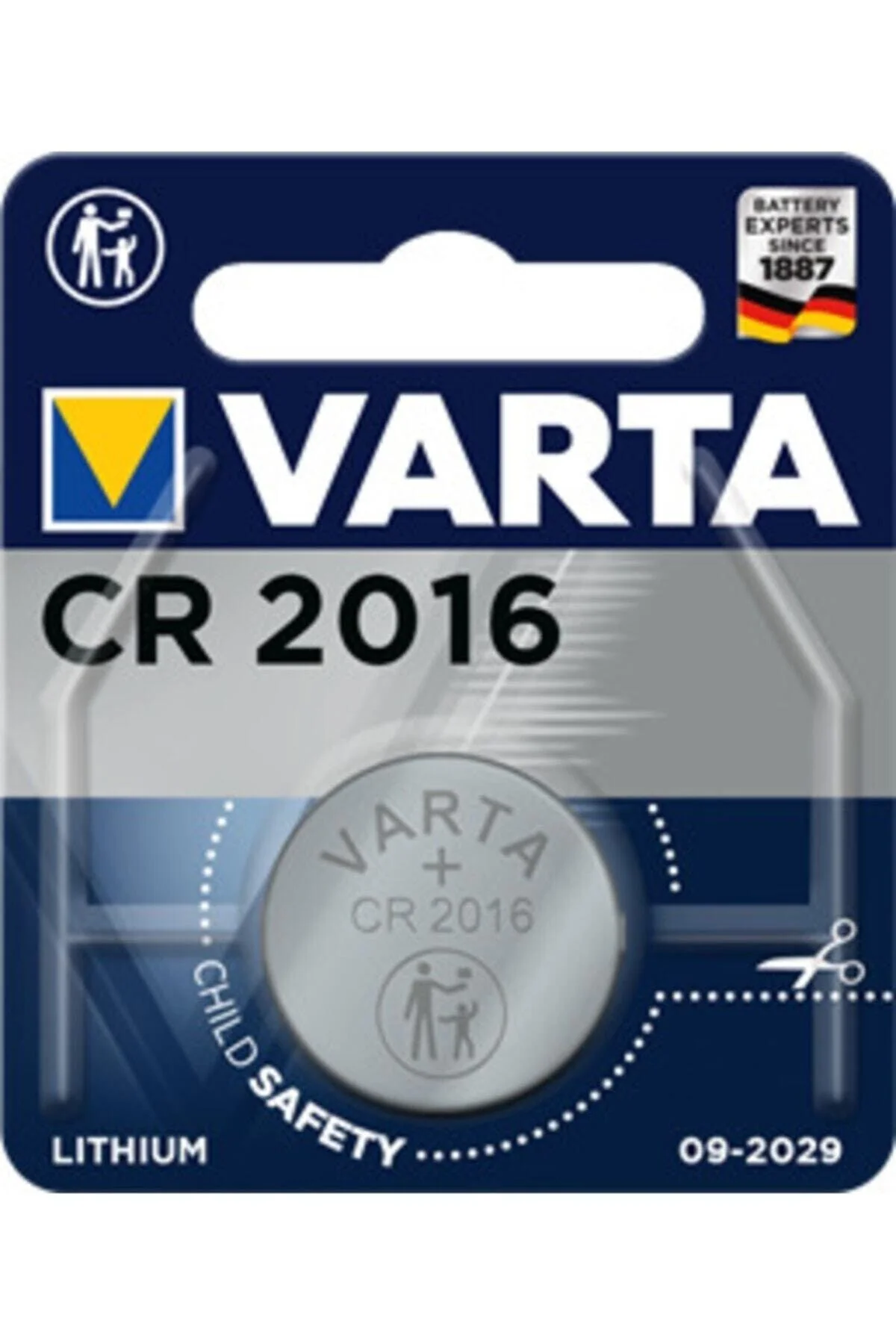 CR2016 Lithium Coin Cell Battery 3V