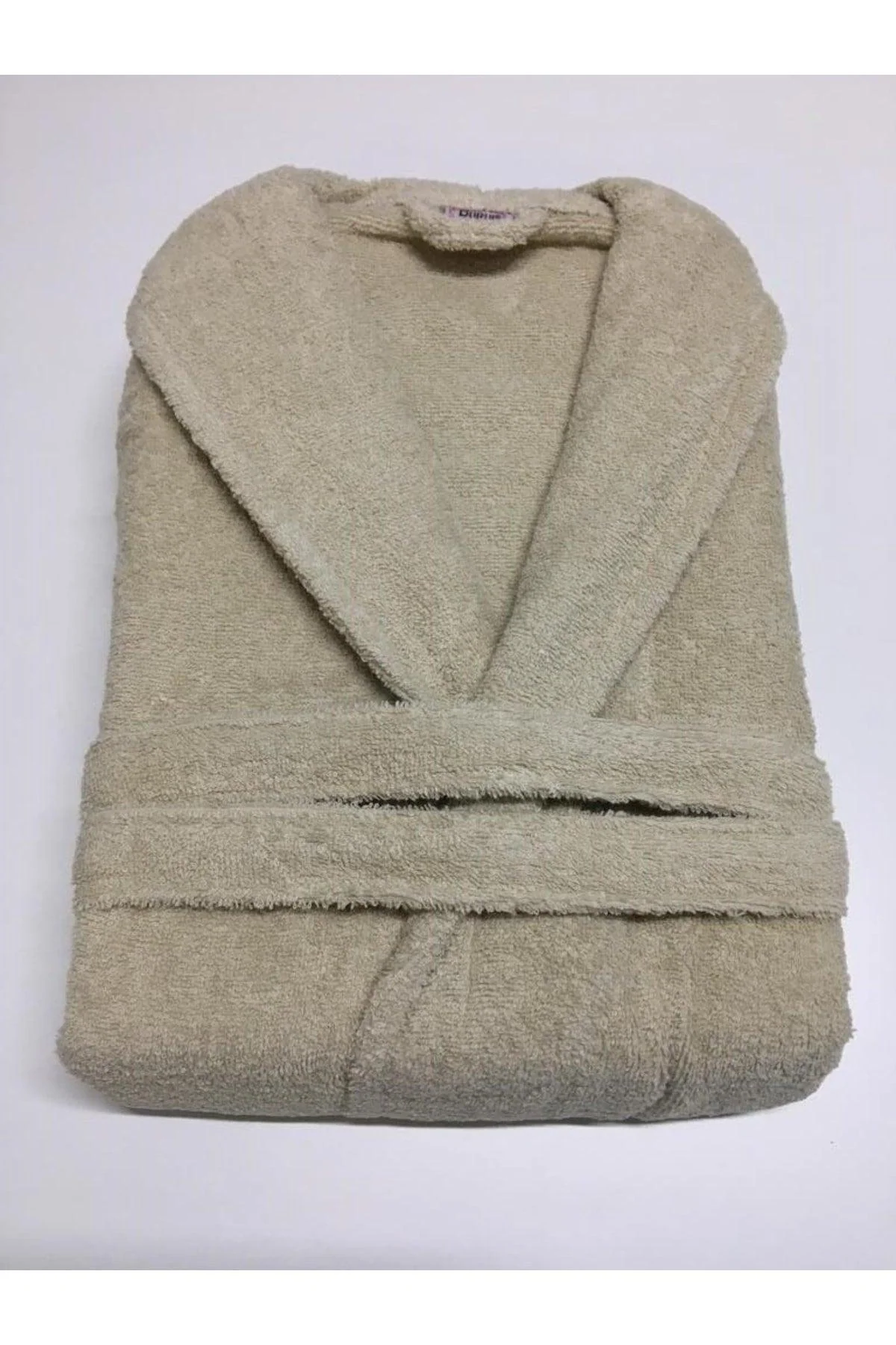 Cotton hooded bathrobe in single size with quick-drying fabric