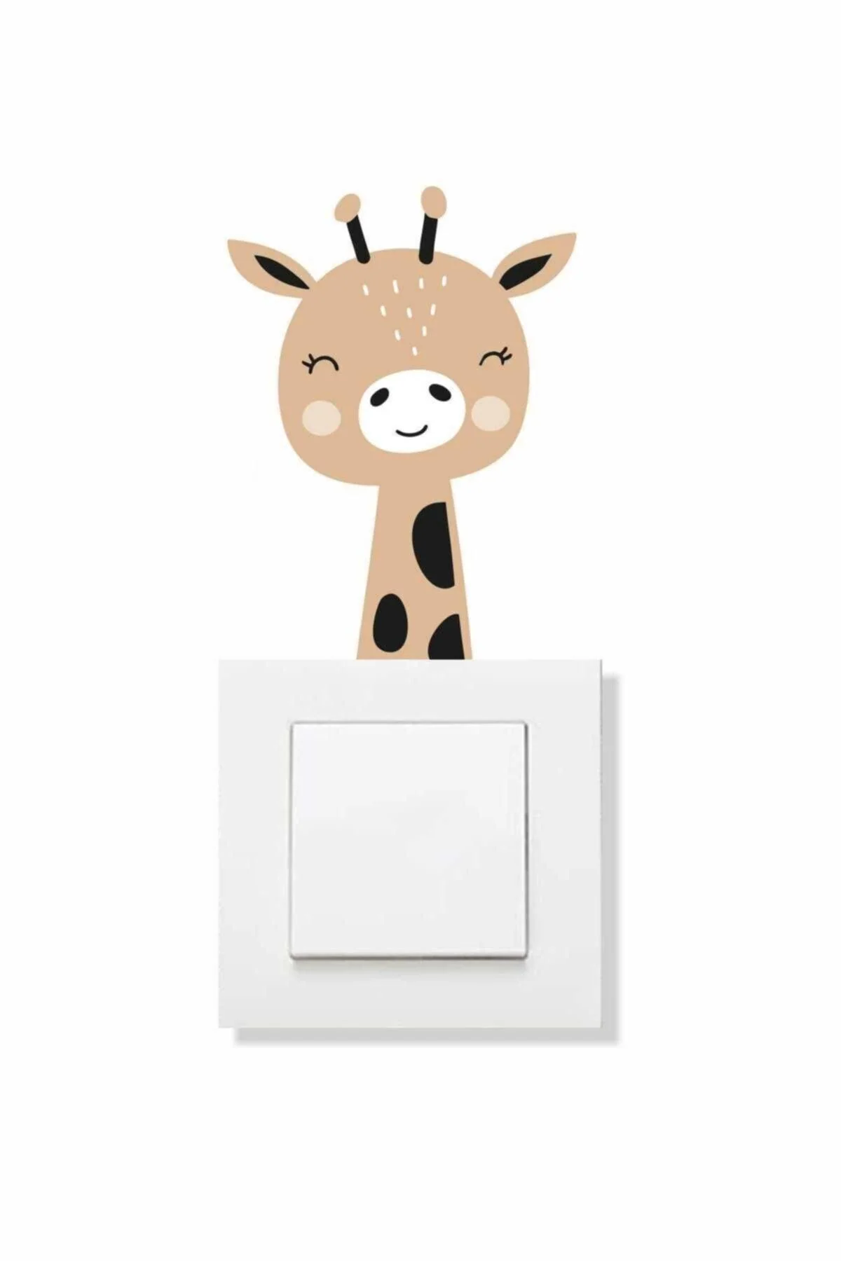 Cute Poly Socket Sticker – Easy‑Apply Digital Foil for Standard Outlets