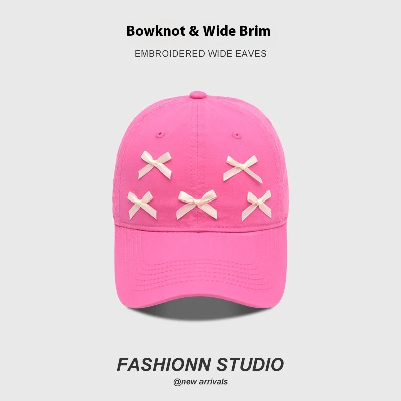 Cute Women's Bow Baseball Cap