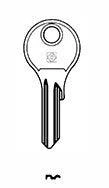 High-quality steel cylinder key upper with corrosion resistance
