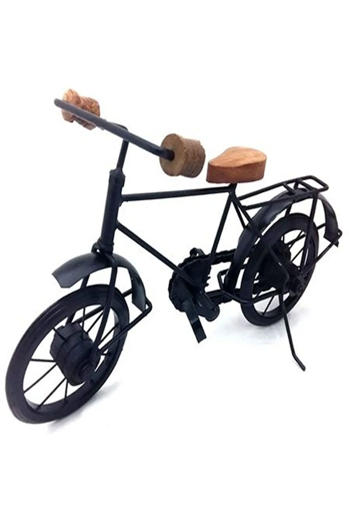 Black metal decorative bicycle