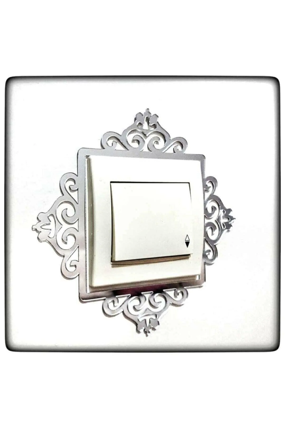 Mirrored Plexiglass Socket Edge Decoration – Easy Install