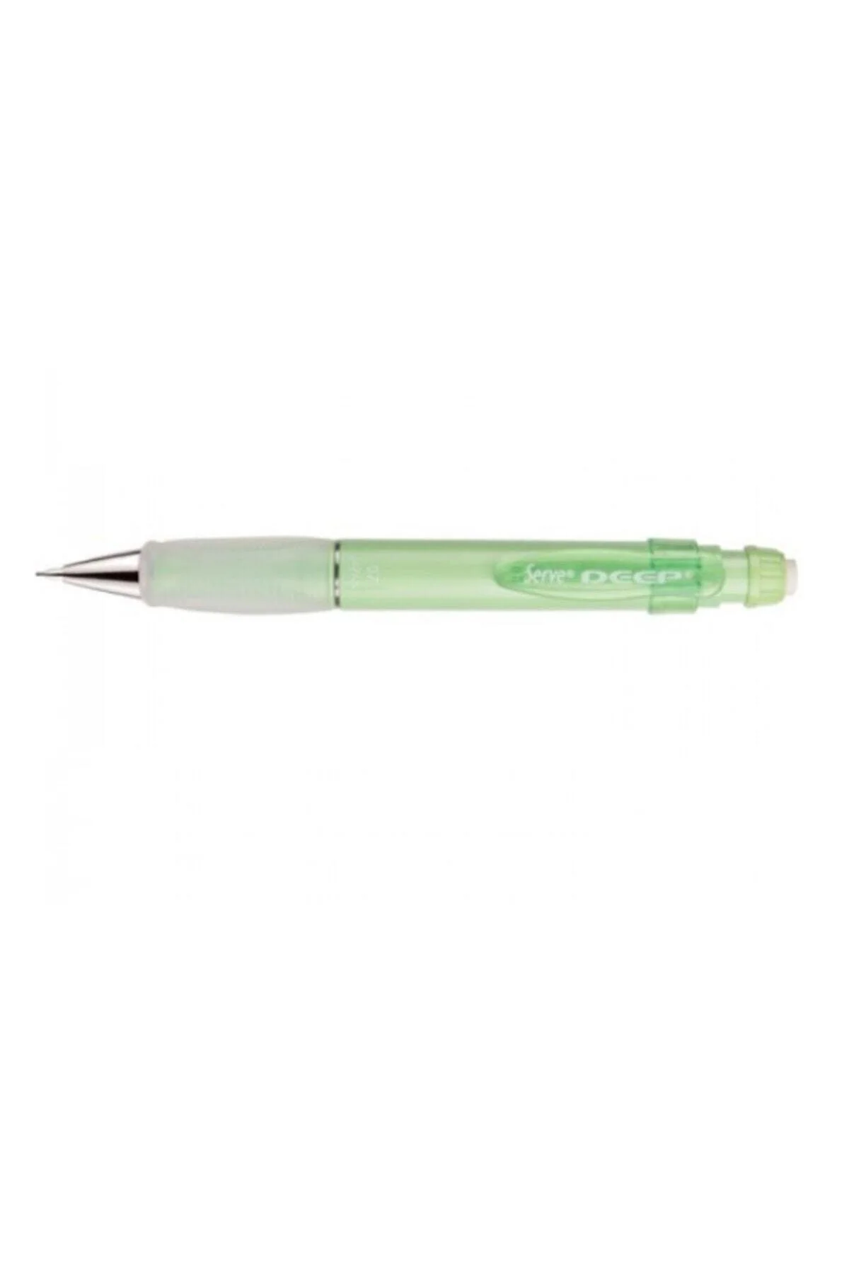 0.7mm mechanical pencil in apple green with smooth writing feel