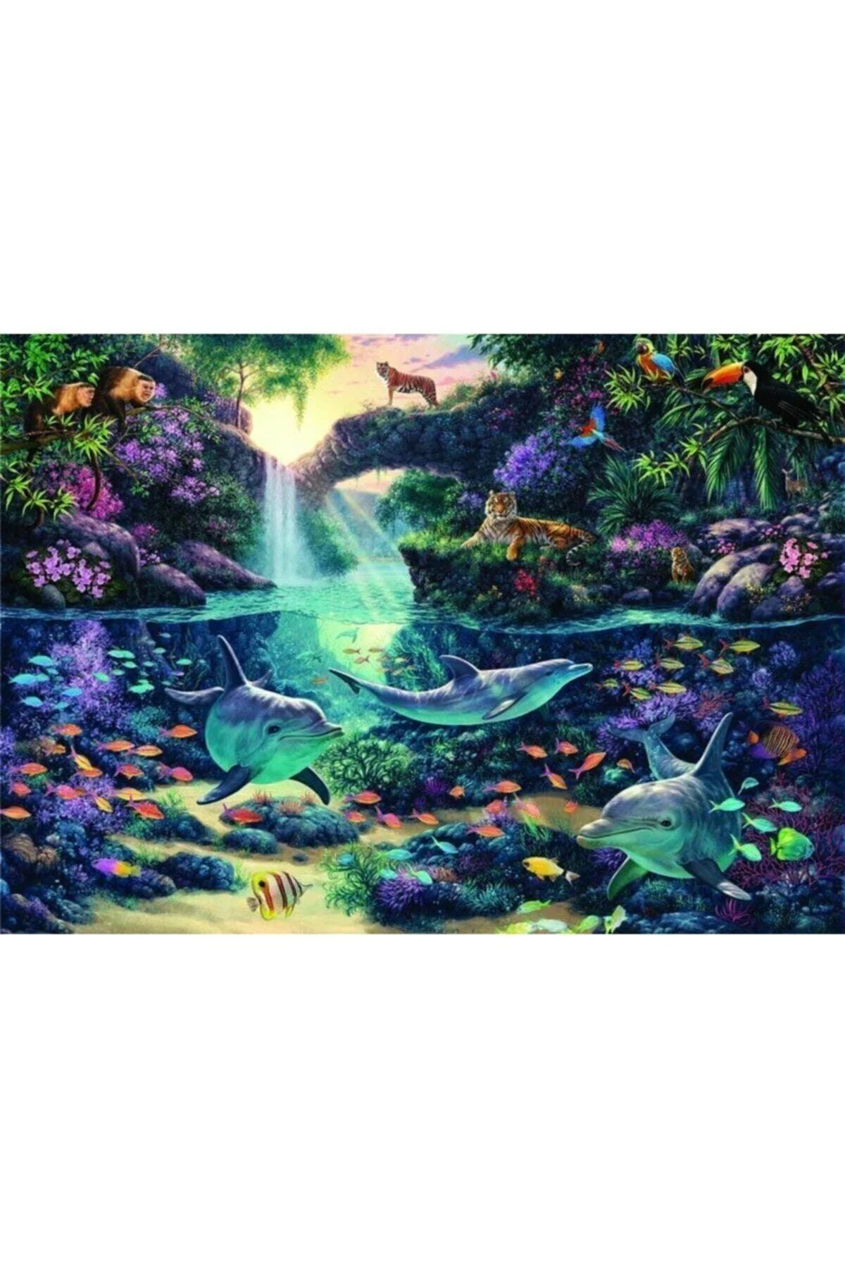 Dense forest landscape 3000-piece jigsaw puzzle for adults