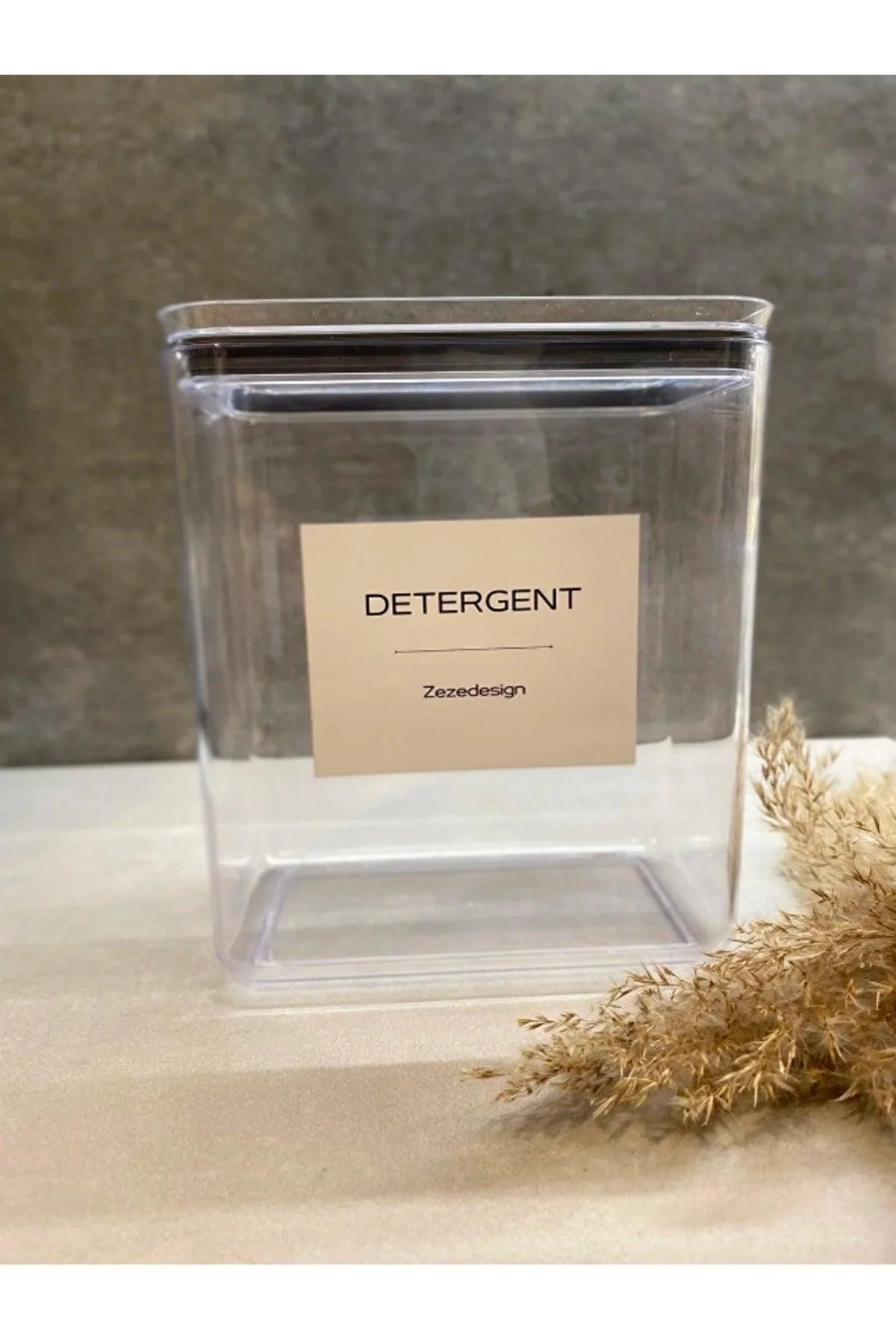 2600 ml Mica Detergent Storage Box