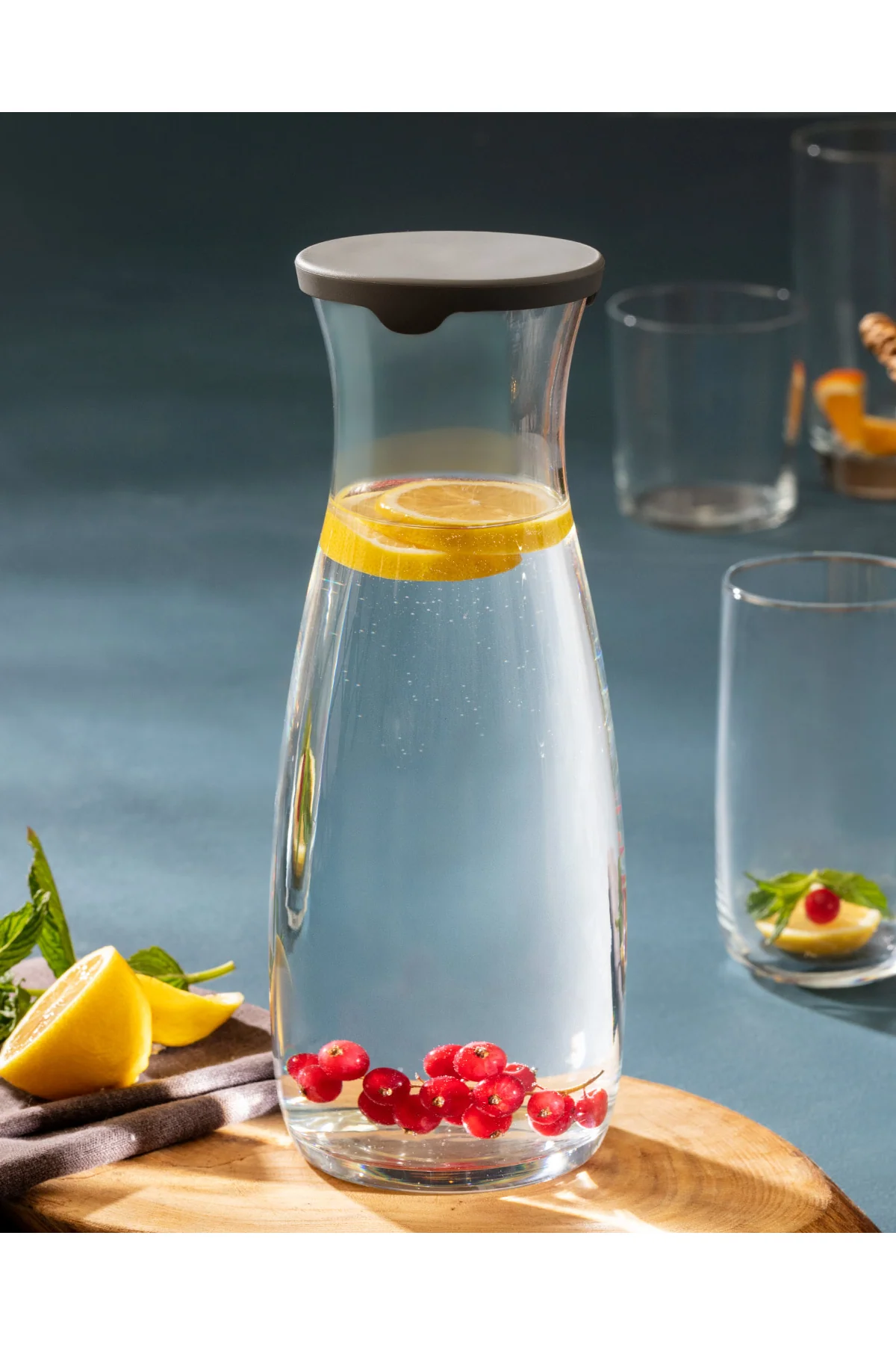 1.2 L Glass Carafe with Lid
