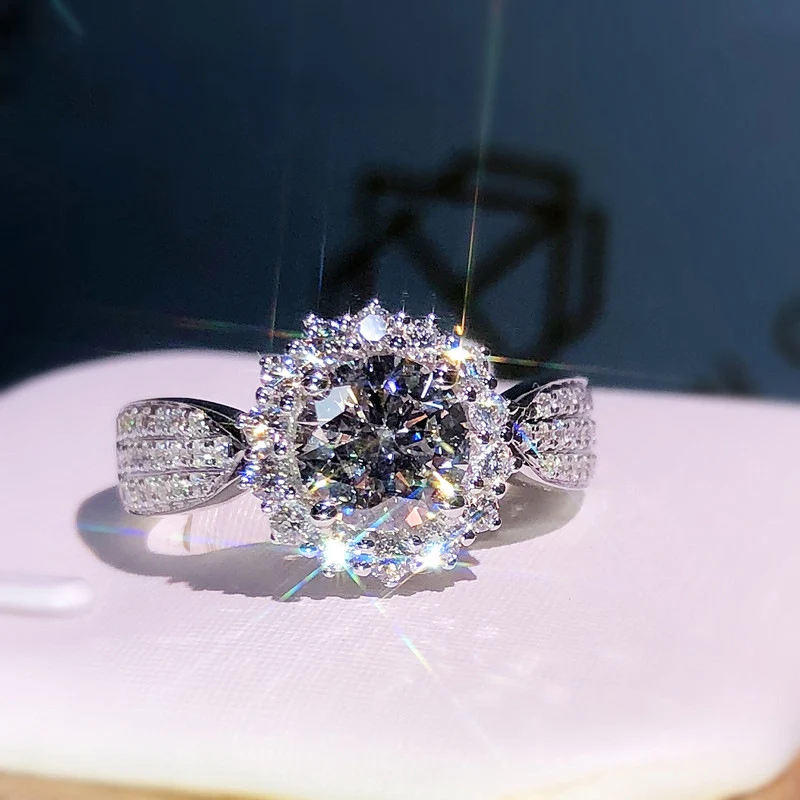Diamond Open Ring