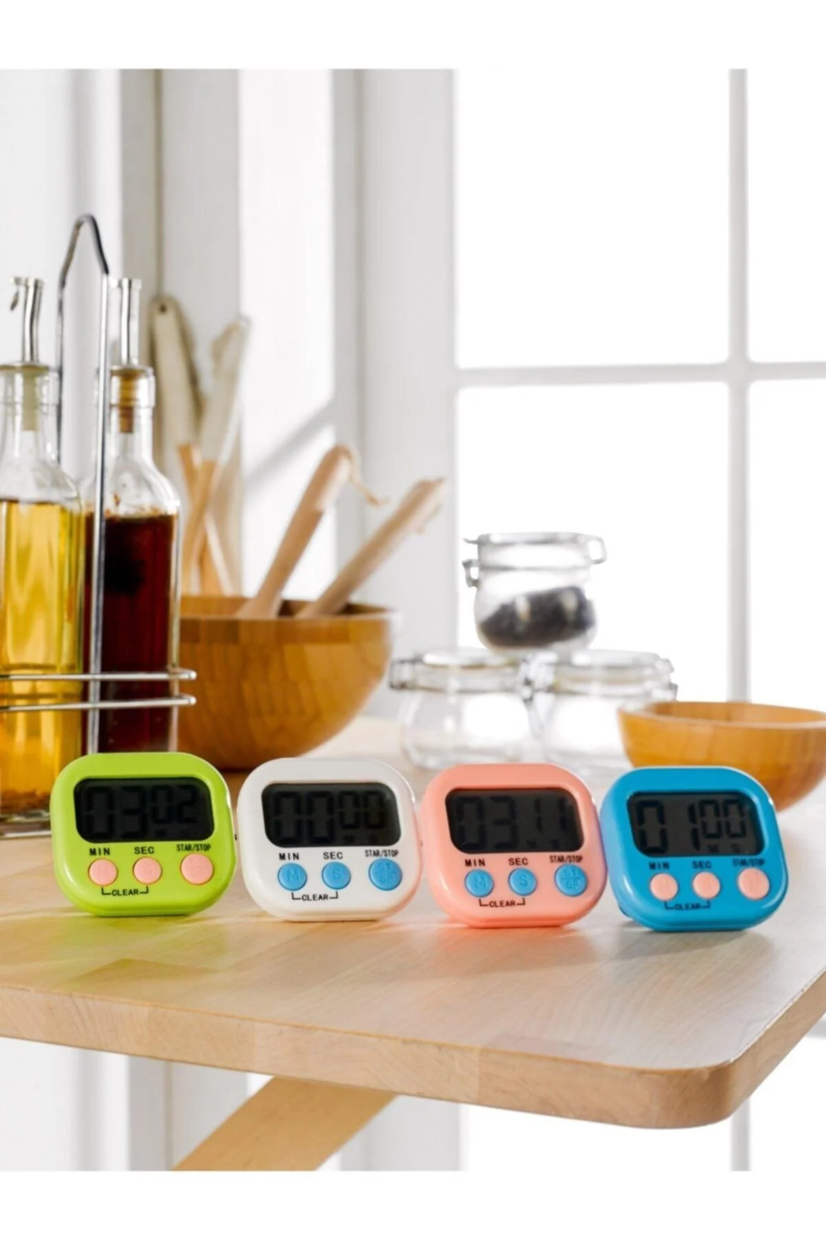 Digital Kitchen Timer with Magnetic Base
