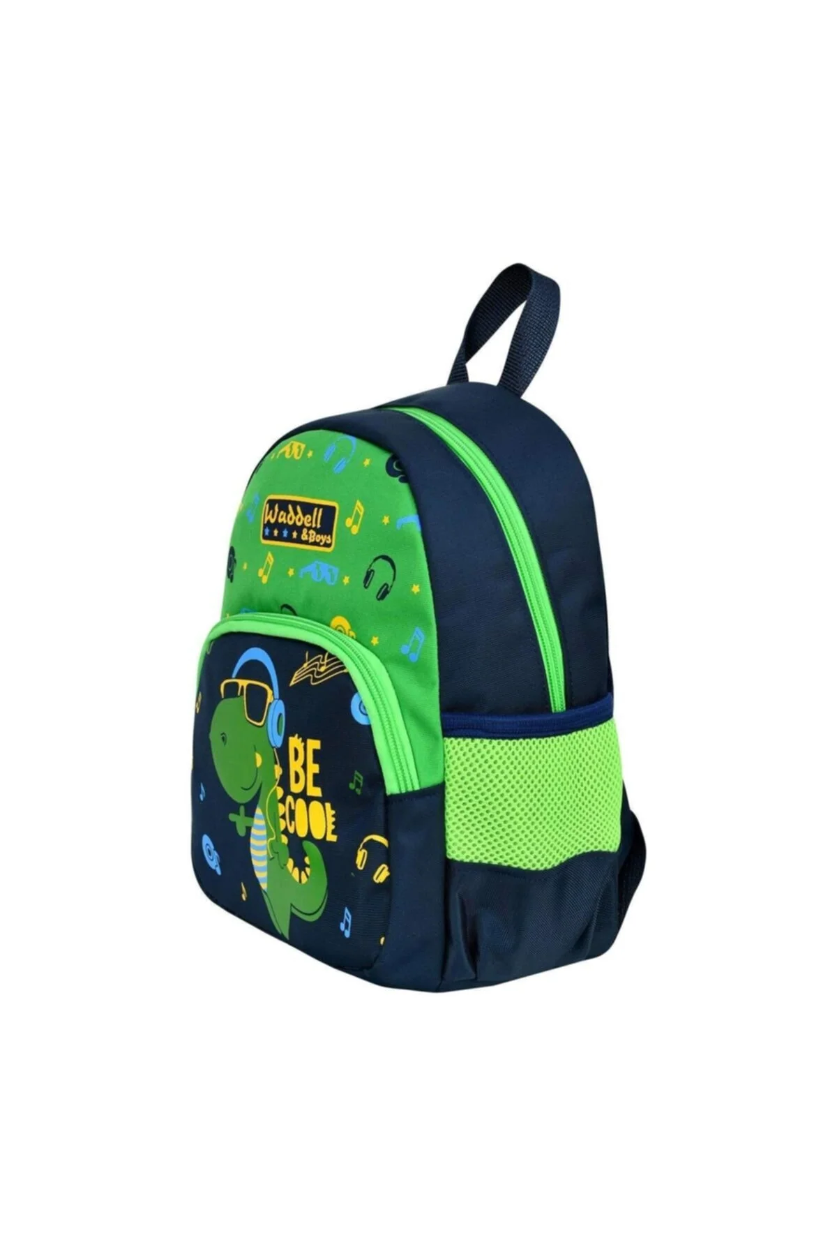Dinosaur Print Kindergarten Backpack 3017 – Water‑Resistant Two‑Compartment Bag