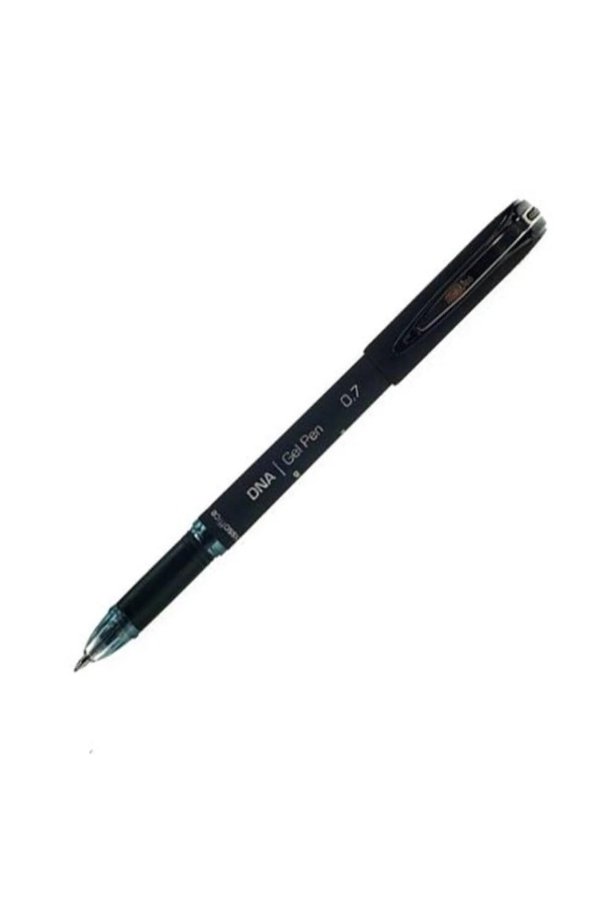 0.7 mm black gel pen stainless steel clip