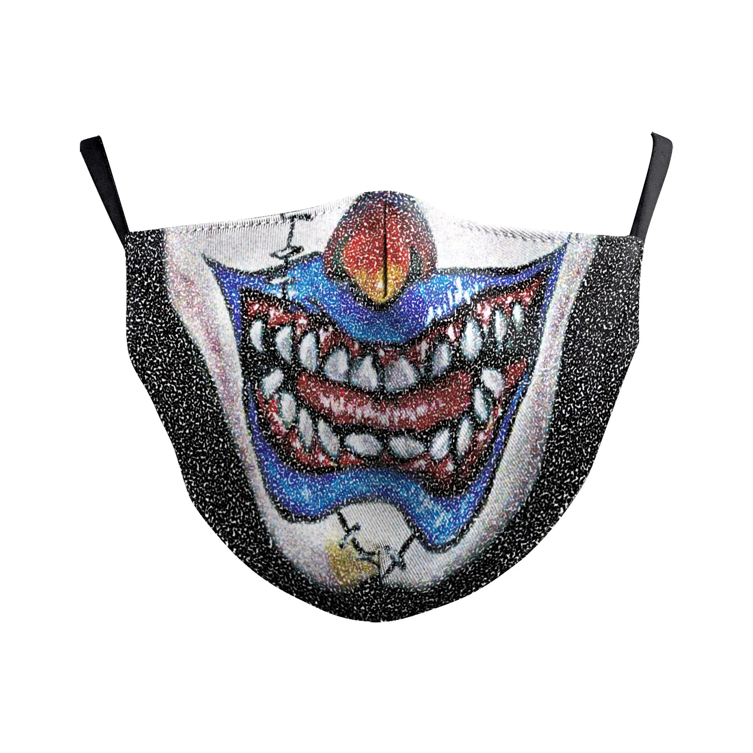 Double-Layer Dust Mask with Ghost Face Skull Design