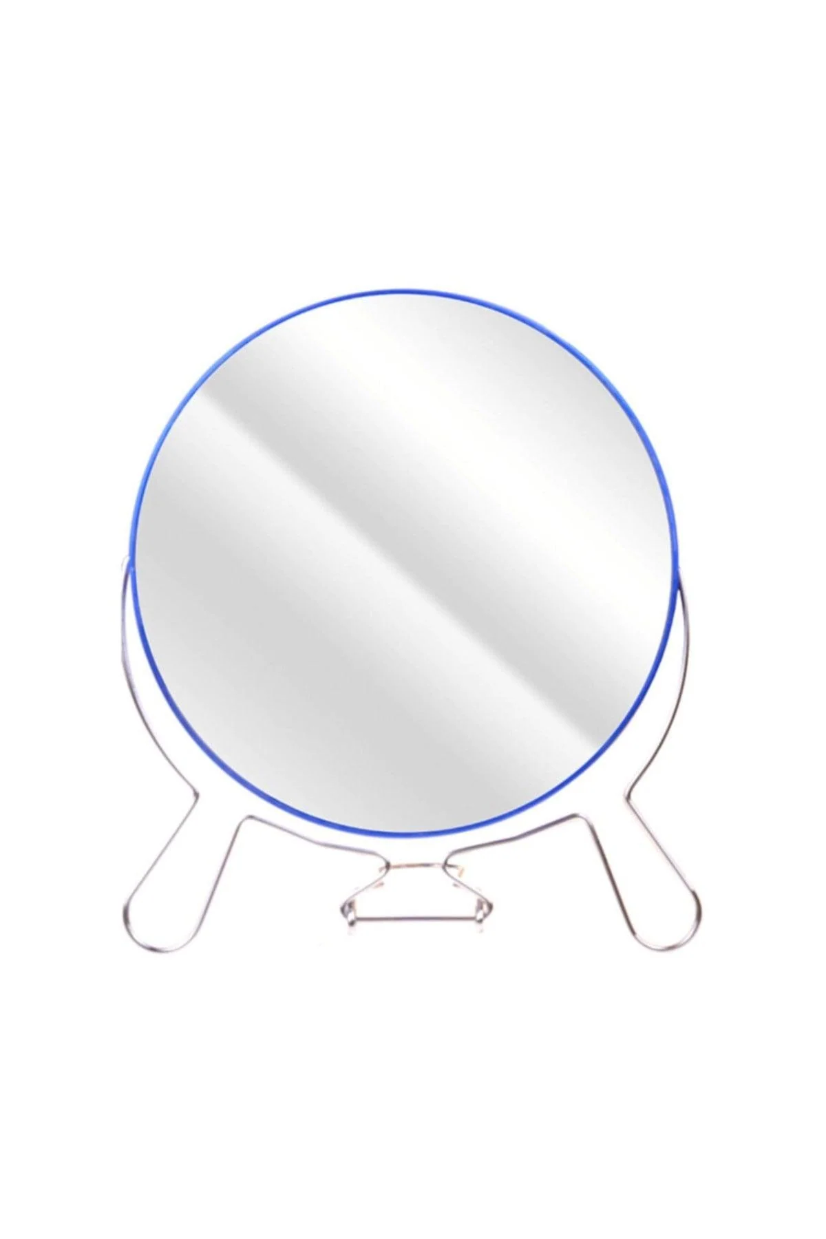 Double-sided makeup mirror 5 inches with foldable stand