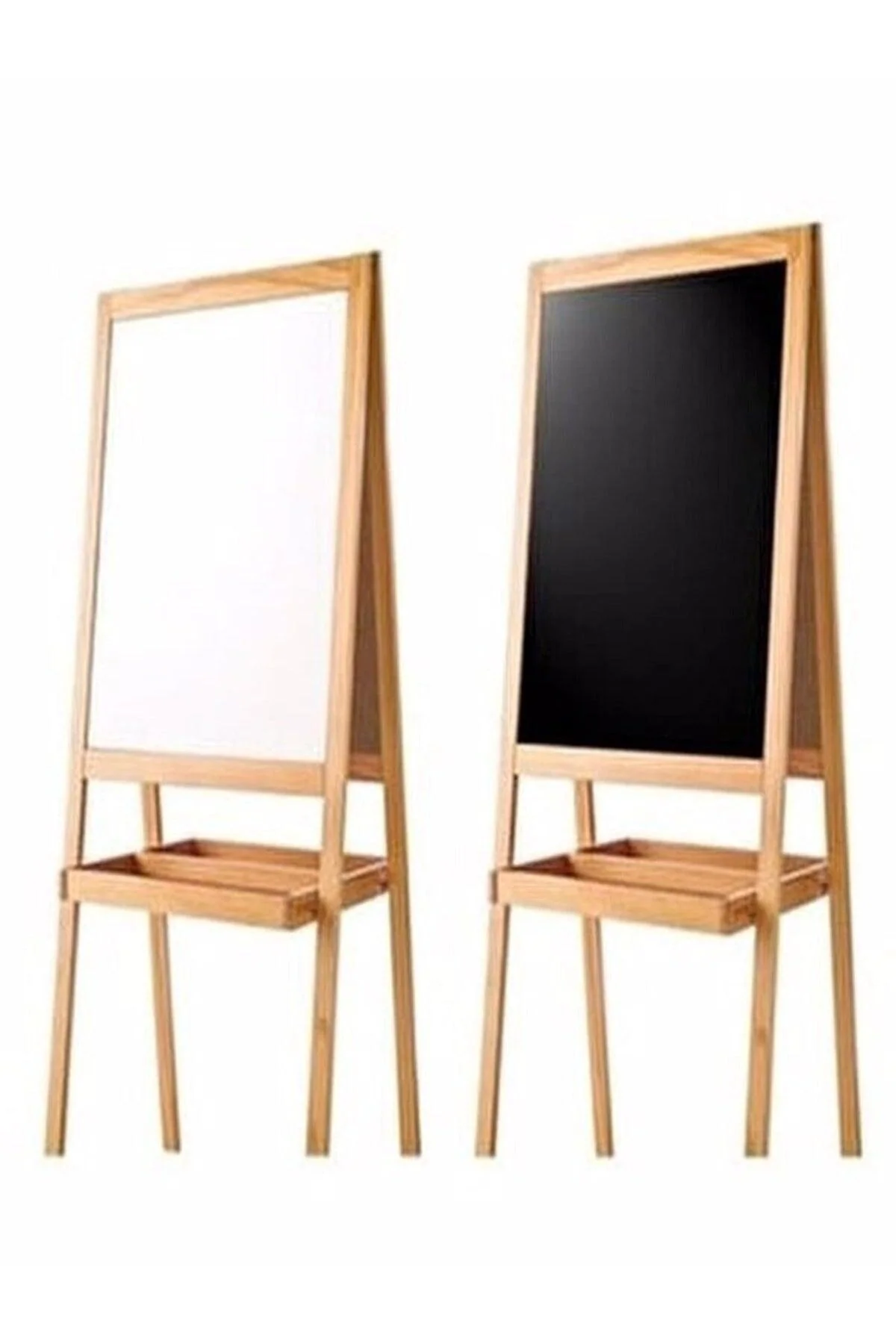 Double-Sided Blackboard for Kids (45x110cm) with Accessories