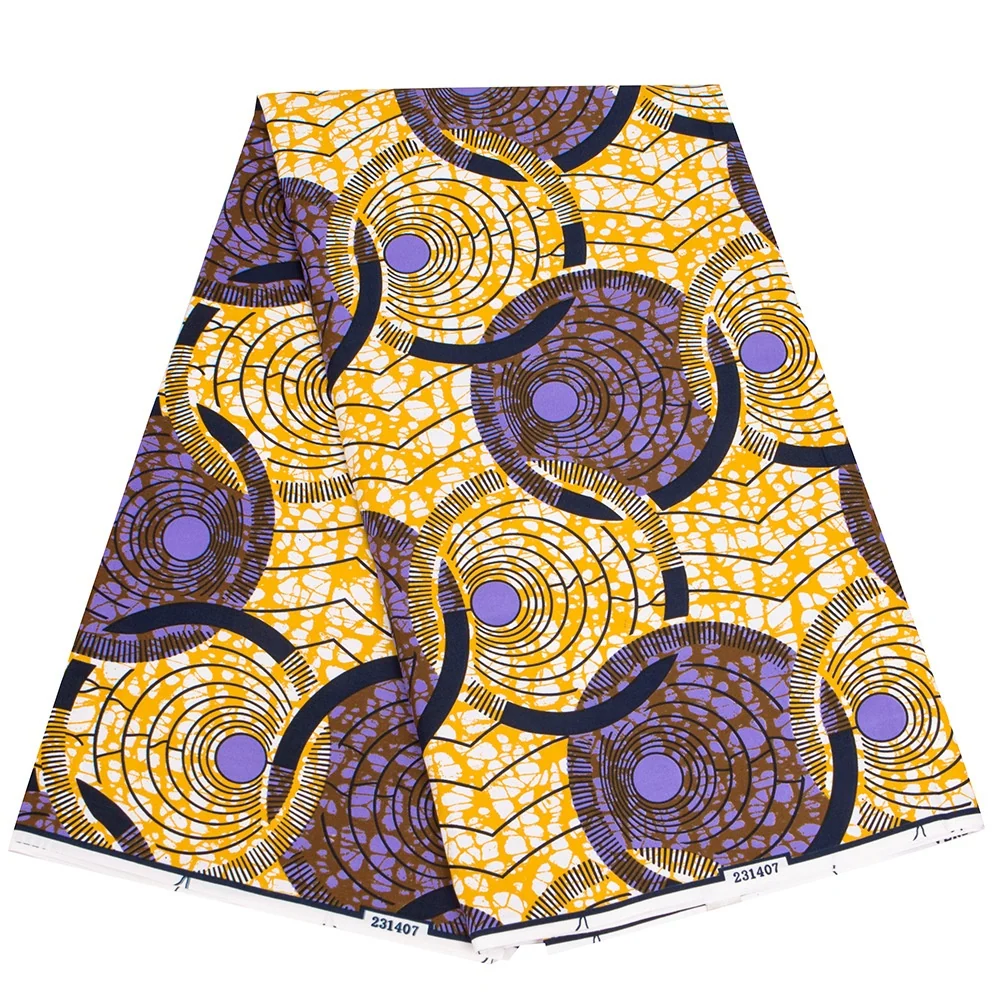 Double-Sided Geometric Polyester Scarf