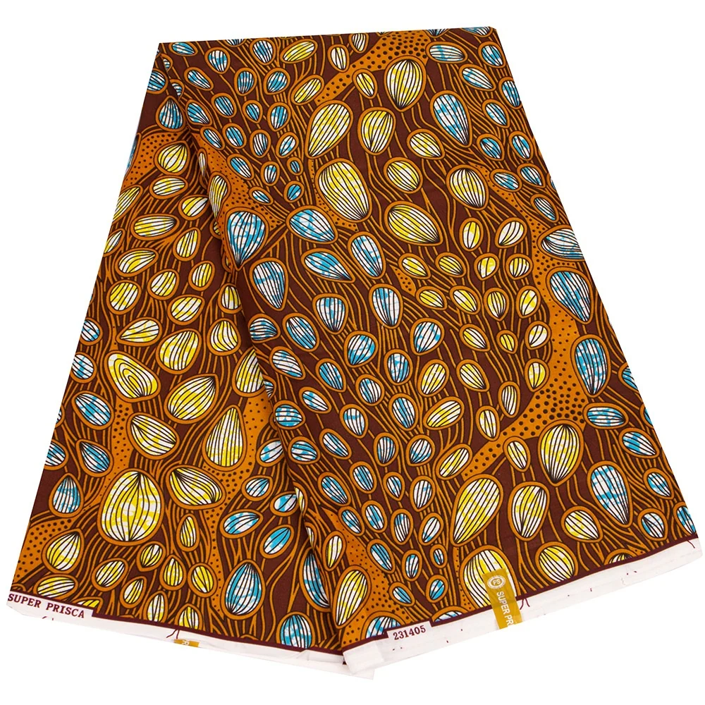 Double-Sided Geometric Polyester Scarf