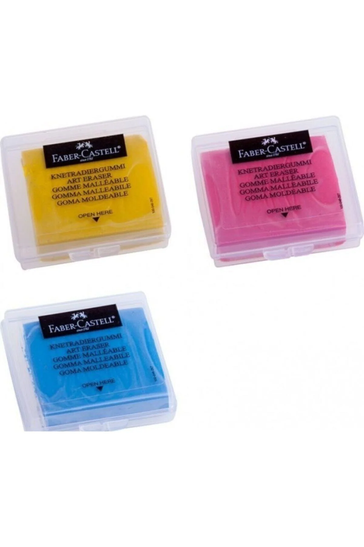 Triple Pack Kneaded Erasers | Compatible | 3 Pieces