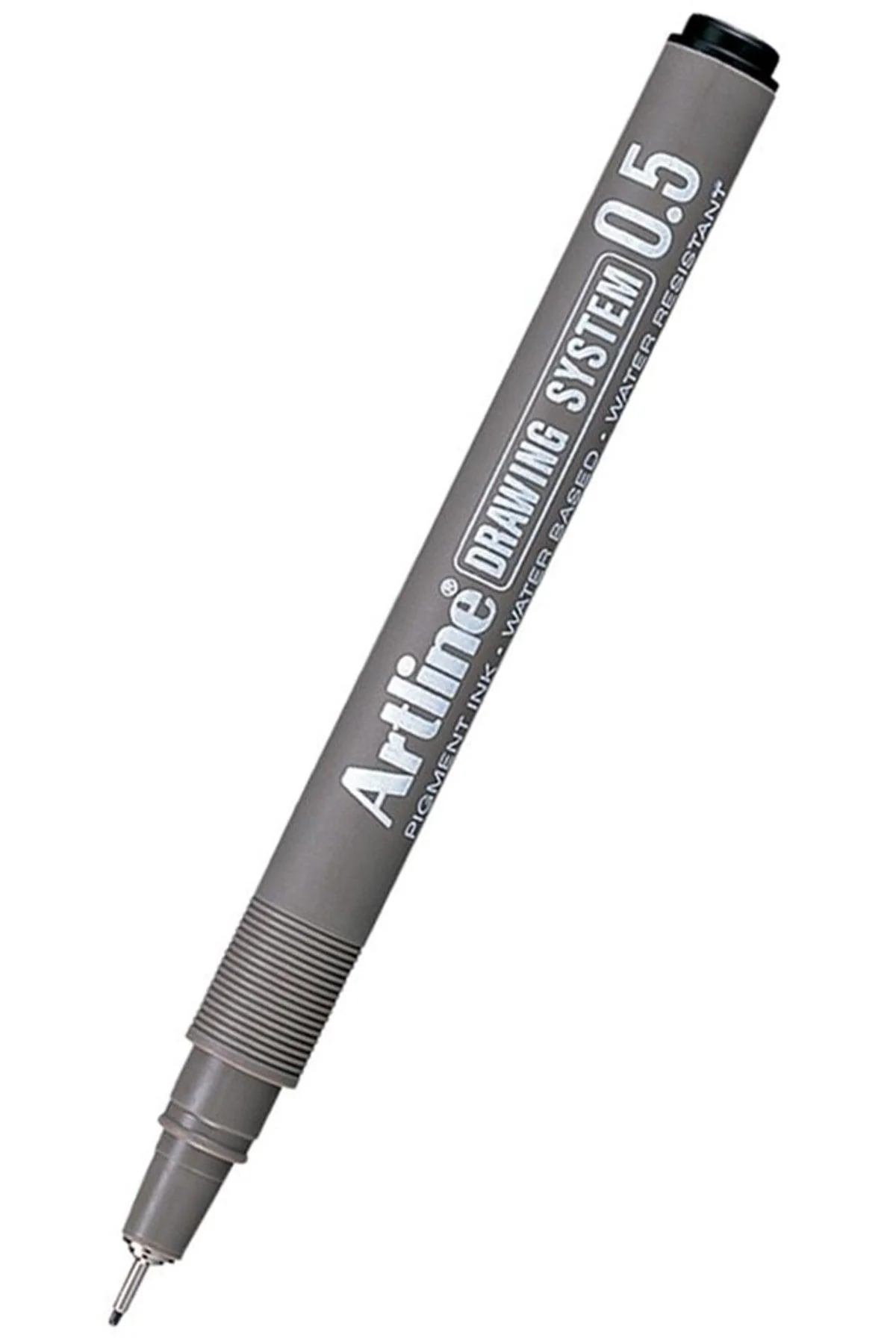 Black Drawing Pen, Fine Tip 0.5 mm - Artline Compatible