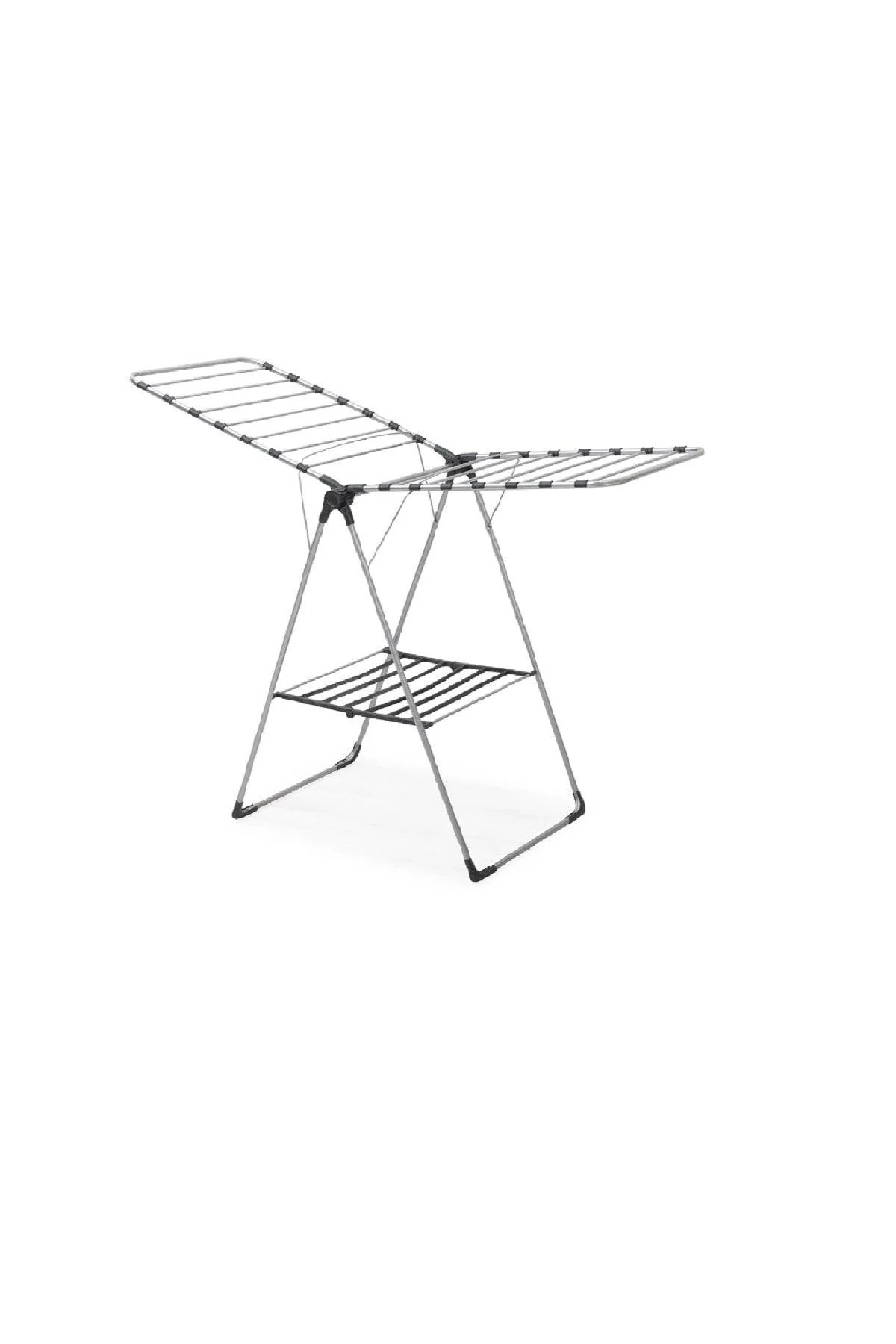 Collapsible Laundry Drying Rack with Removable Bar