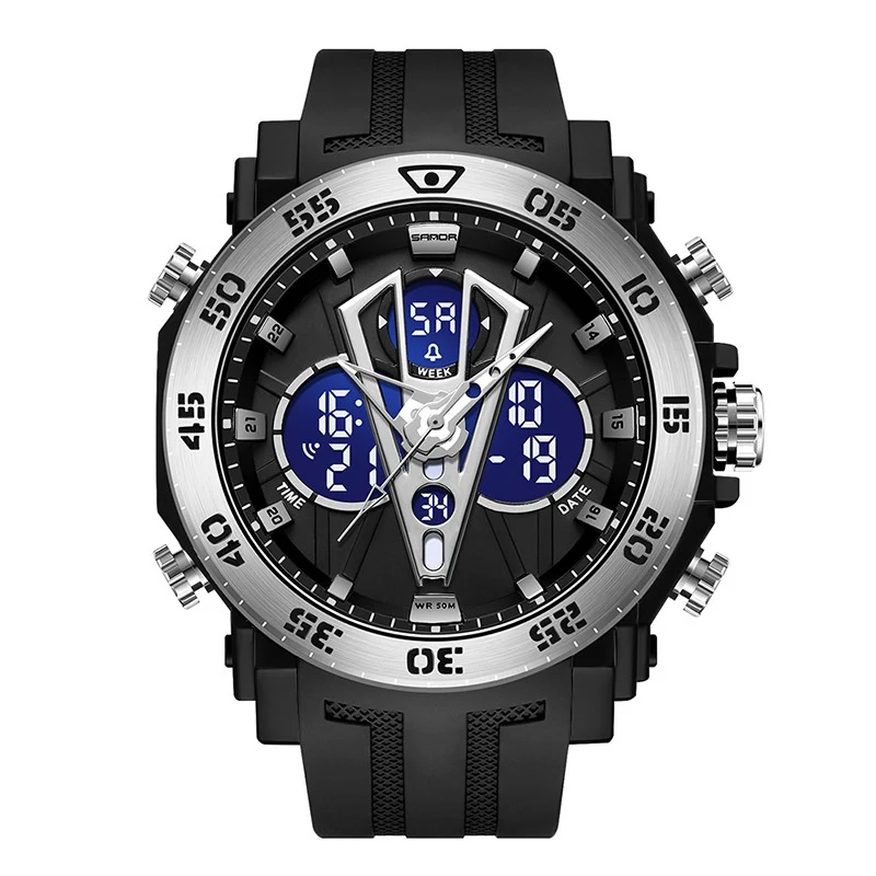 Dual Display Smart Watch for Men