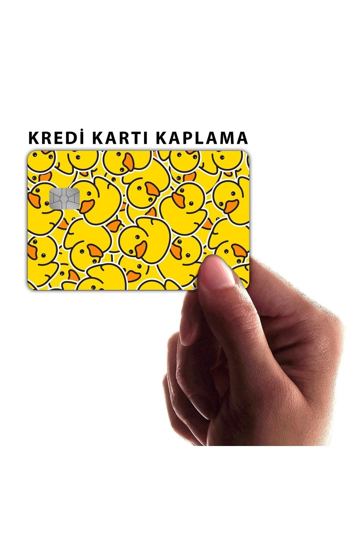 Card Sleeve Sticker for Contactless Cards - Clear and Adhesive